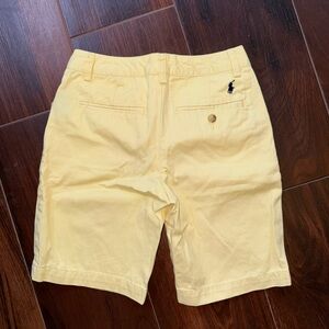 Light yellow Polo shorts - perfect for Spring!!
